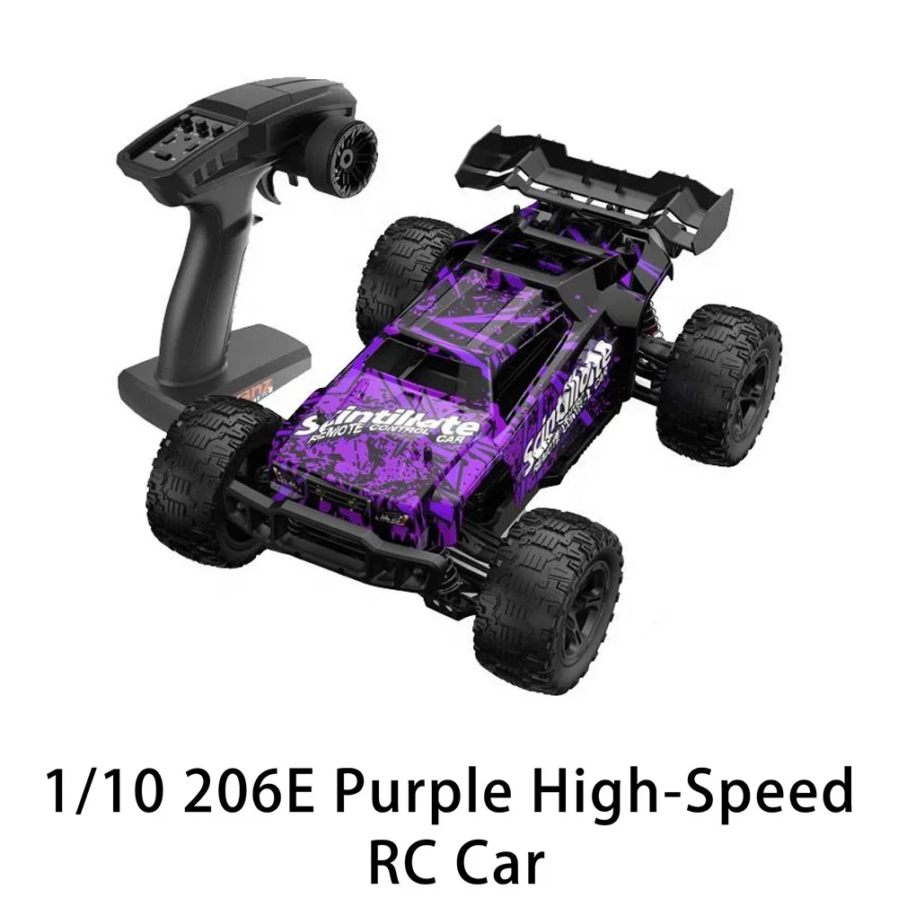 مقياس 1:10 60 كم/ساعة عالية السرعة 4WD RC Monster Truck 2.4G التحكم عن بعد على الطرق الوعرة مركبة مع ممتص الصدمات للبالغين والأطفال #4