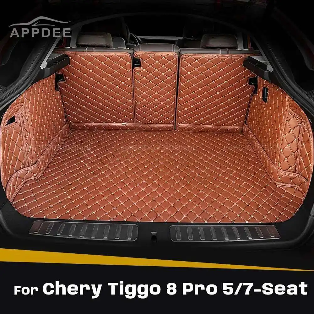 

Для Chery Tiggo 8 Pro 5/7-сиденье, авто полное покрытие, коврик для багажника, автомобильный защитный коврик, грузовой вкладыш, аксессуары для интерьера