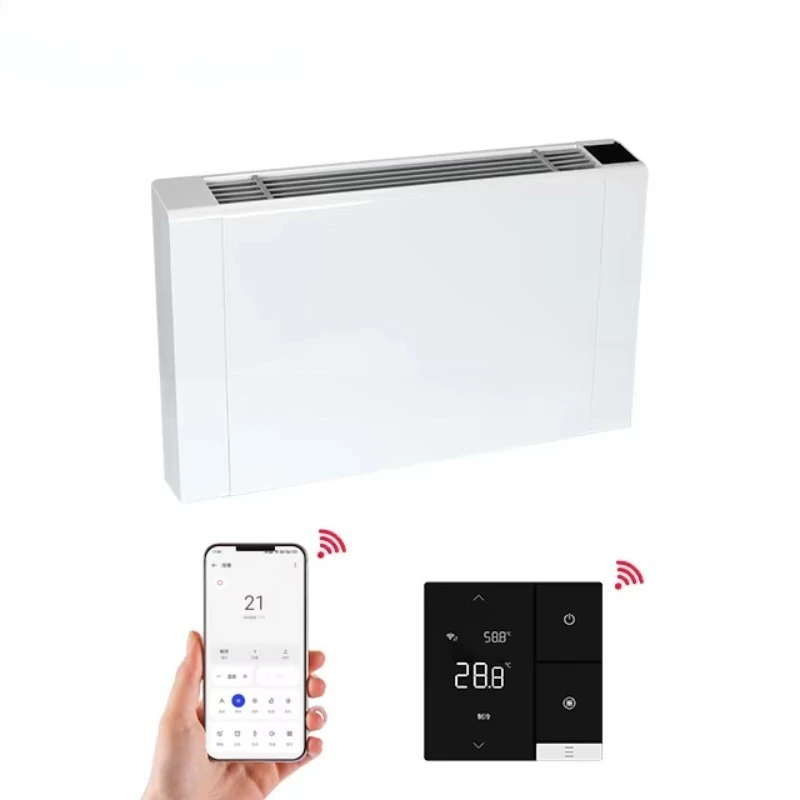 

Ultra-thin fan coil cold water wall-mounted water circulation Fcu fan coil unit for heating and cooling