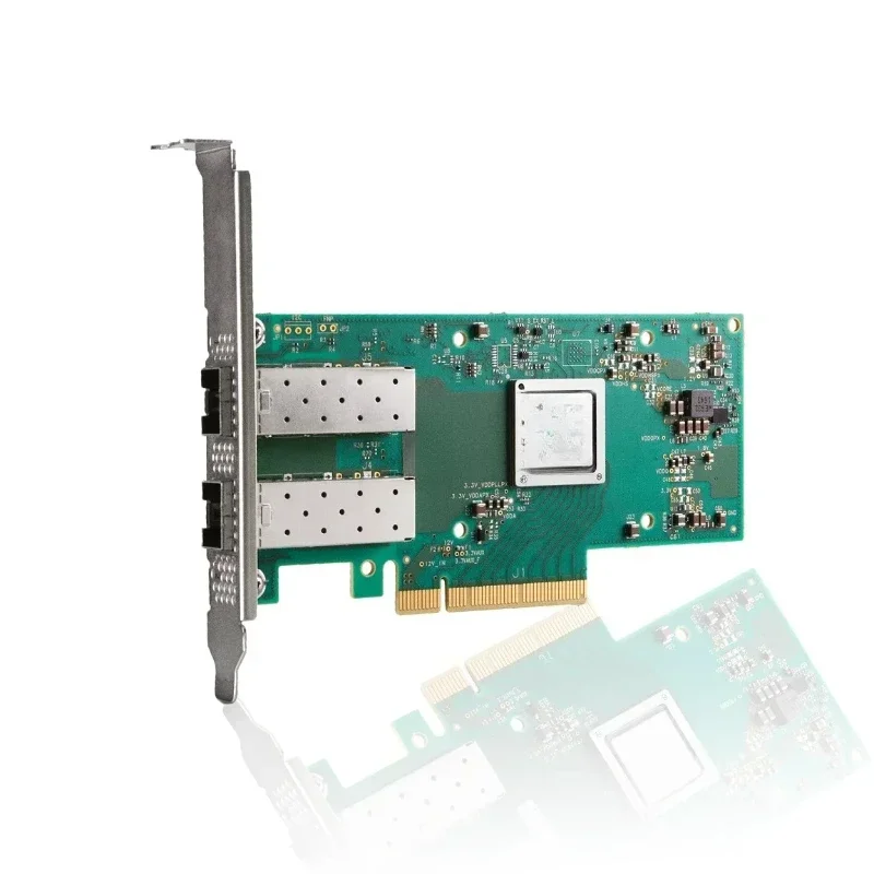 ConnectX-5 EN Network Interface Card 10/25GbE Dual Port SFP28 PCIe3.0 x8, UEFI Enabled (x86/ARM) High Stand