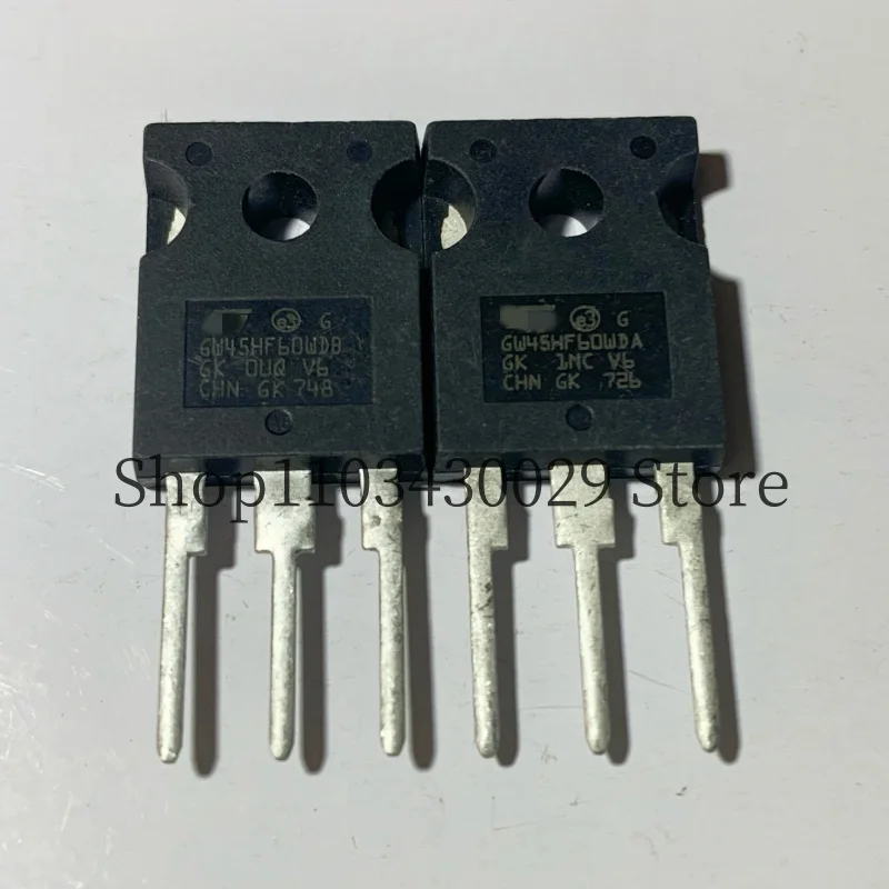 10 шт., новые и оригинальные силовые трубки STGW45HF60WD GW45HF60WD TO-247 45A 600V IGBT