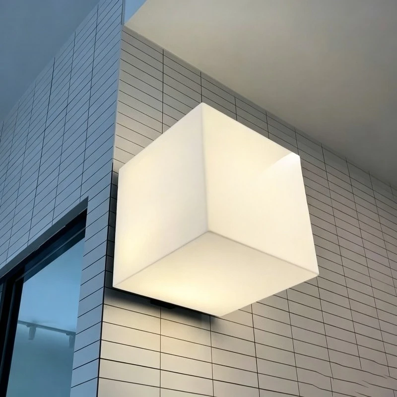 Deposit-Light box store door sign LED outdoor double-sided light box wall-mounted three-dimensional light box