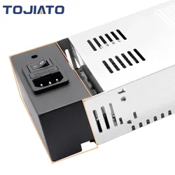 3D Printer Power Shell 220V/110V 12V/24V 360W Power Supply Switch Male Socket With Fuse 3D Printer Parts For Upgrade Ender3 CR10