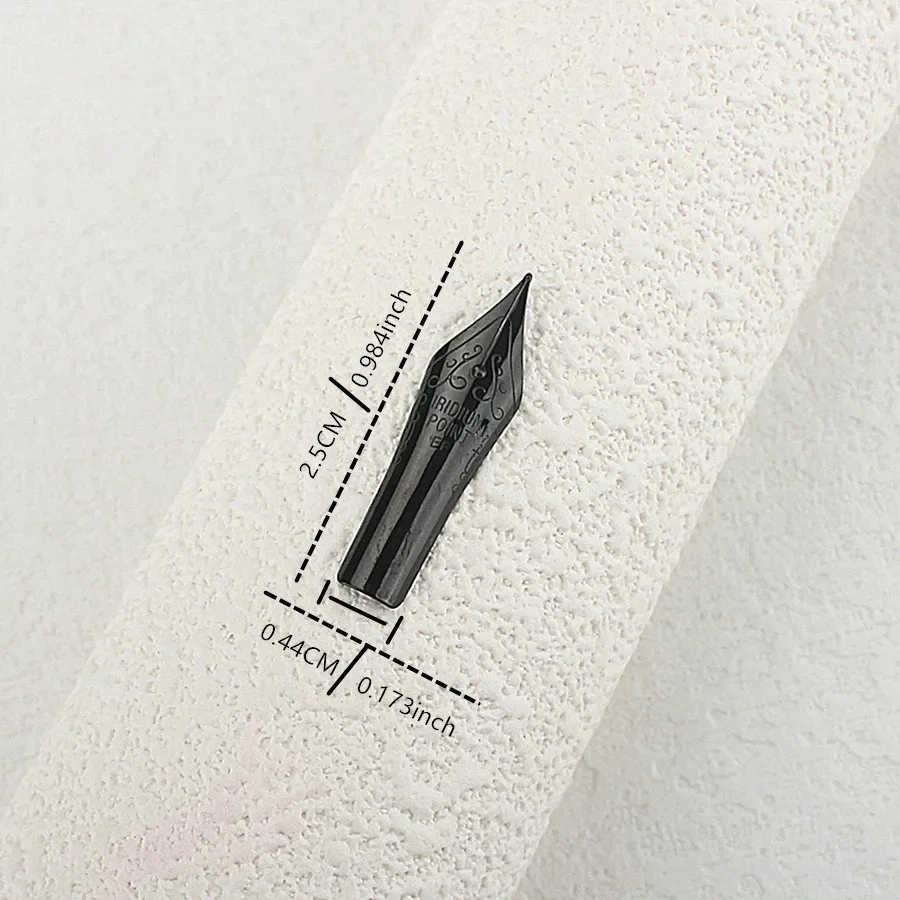 Black Forest Nib Can Be Used JinHao 82 26mm Fountain Pen Universal Replace M, 0.38mm, EF Tip Nib