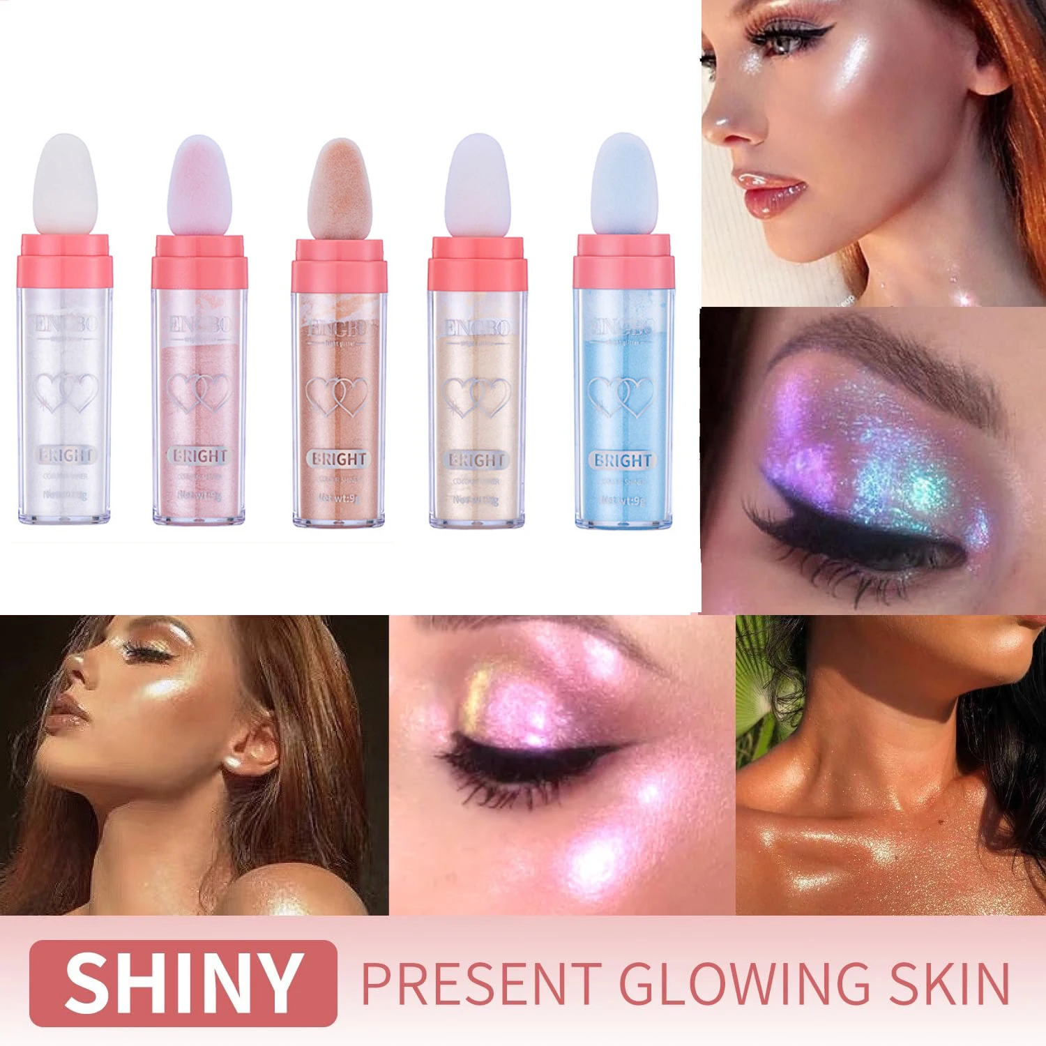 Bestverkopende cosmetische glitter Festival Shimmer Poeder Schoonheid Gezicht Lichaam Glitter