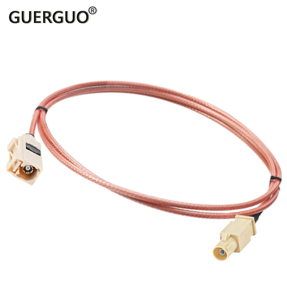 

Fakra I RAL 5005 Male And Female RF Coaxial RG316 Cable GPS Antenna Extension Cord Pigtail for Car GPS Telematics Navigation