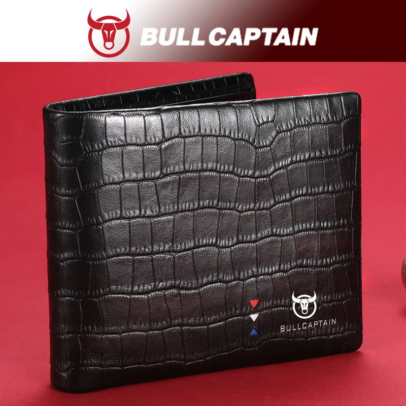 

Genuine leather men's wallet, short cowhide wallet, driver's license gift box for boyfriend, Father's Day husband gift