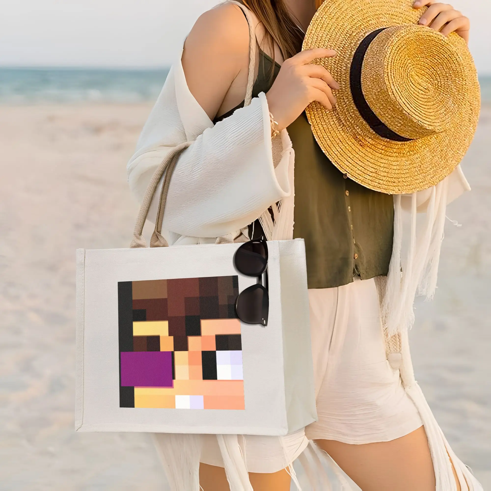 

Сумки для покупок Vegetta Karmaland, холщовая сумка-тоут, складная сумка-тоут для девочек, дорожная сумка через плечо