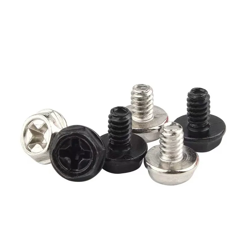 

150 шт. 6 # -32x6 мм Корпус ПК Блок питания Жесткий диск HDD Материнская плата Видеокарта Крепление с крестообразным шлицем Крепление винта Болт Компьютер B