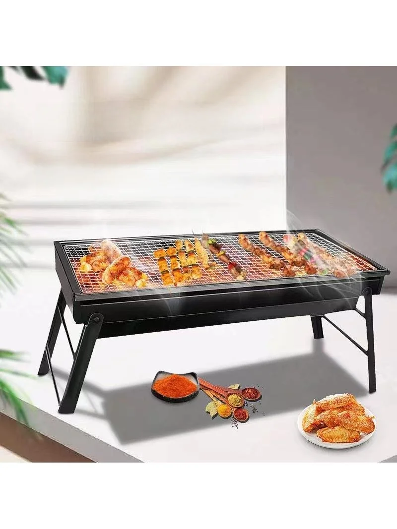 屋外用ポータブル炭火バーベキューグリルコンプリートセット-バーベキューストーブ-炭焼きオーブン-キッチン調理器具-バーベキューアクセサリー