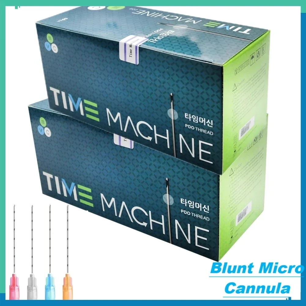 

High Quality Blunt-tip Cannula 10/50/100pcs Korea Manufacturer Supply 22G 50mm 25G 70mm Disposable Blunt Needle for filler tatoo