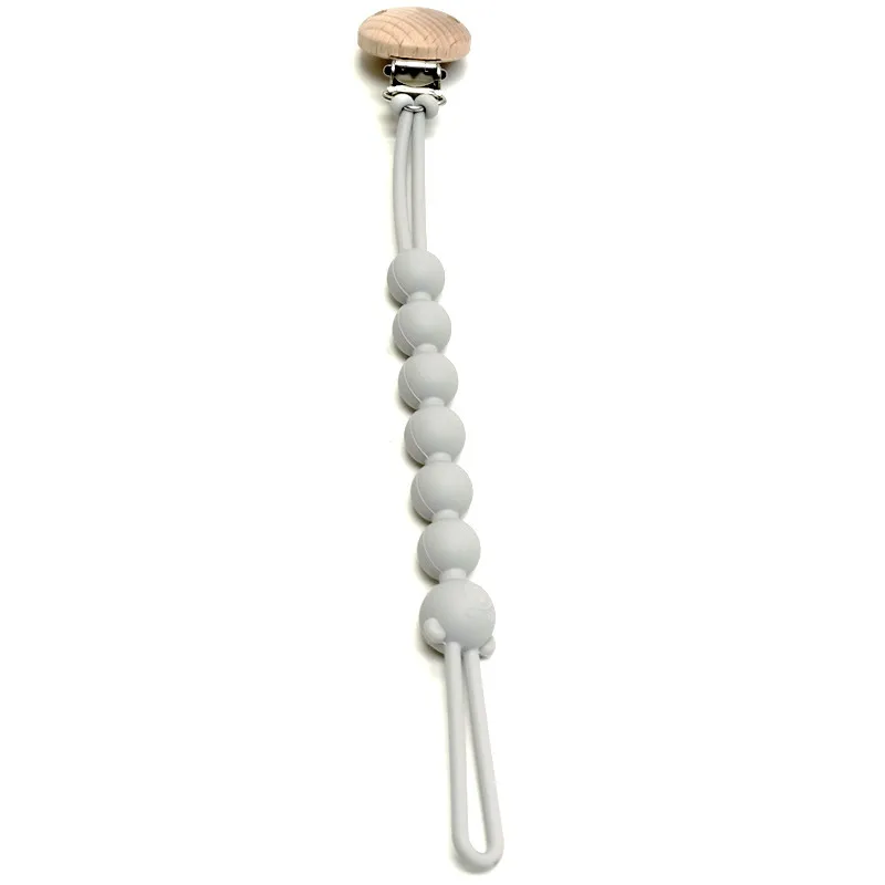 1/9PCS Baby Ein Schnuller Kette Baby Schnuller Lanyard Food Grade Silikon Zahnen Beißring Anti Verloren Schnuller anti Drop Kette – Detail 10
