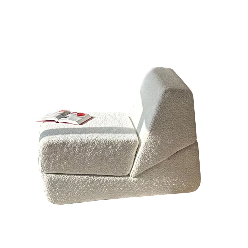 

| Lazy single sofa bed reclining and sleeping foldable designer