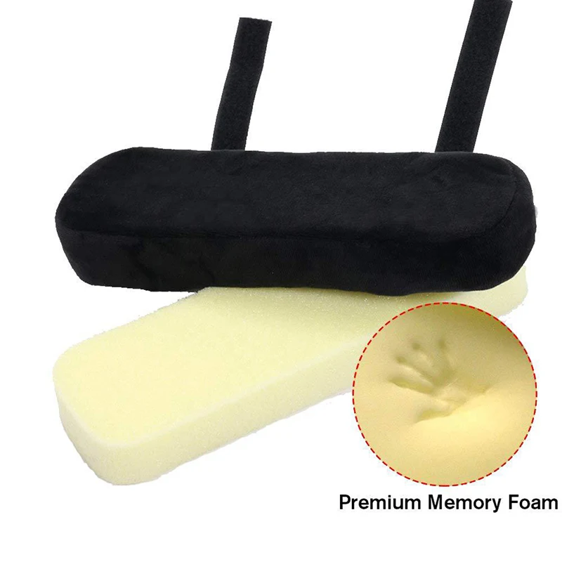 1Pcs Smelov Office Chair Parts Arm Pad Memory Foam Armrest Cover Cushion Pads For Home Office Chair Comfortable Elbow Pillow