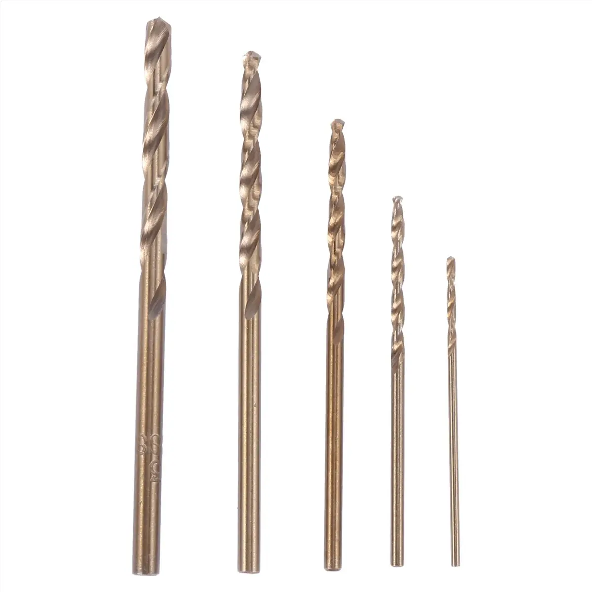 

AA49 150Pcs Drillforce Tools M35 Cobalt Drill Bit Set,Hss-Co Drill Set 1-3mm,for Drilling on Hardened Steel, Cast Iron