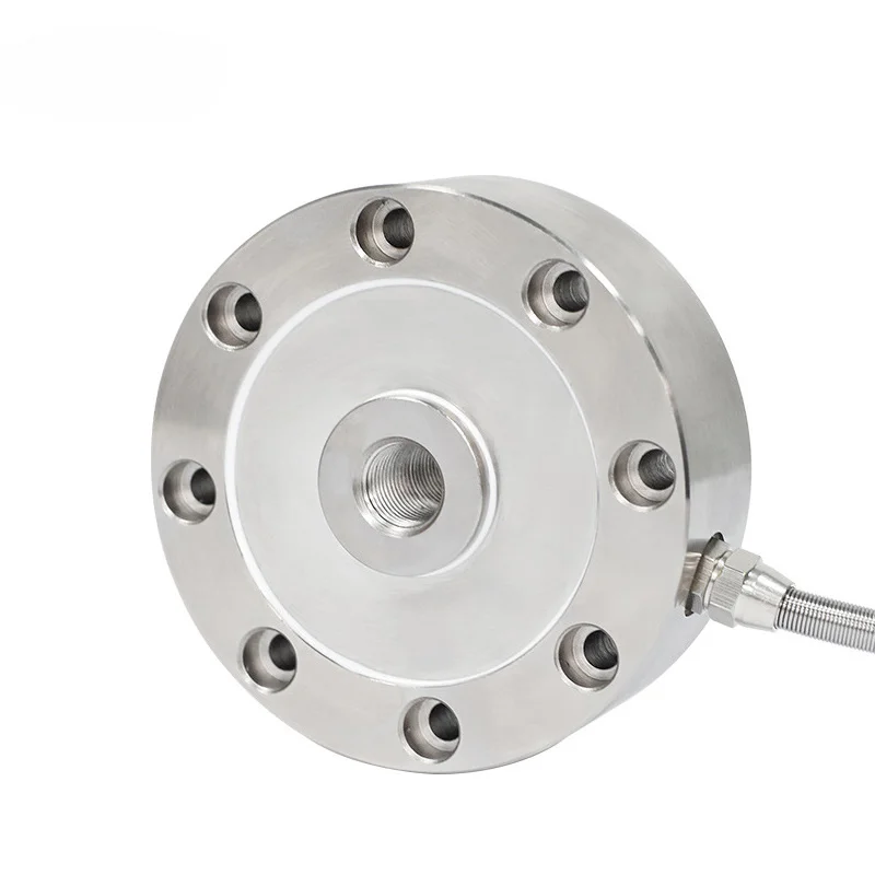 

Clouds Compression and tension Spoke type load cell 300t Pancake load cell for Material testing