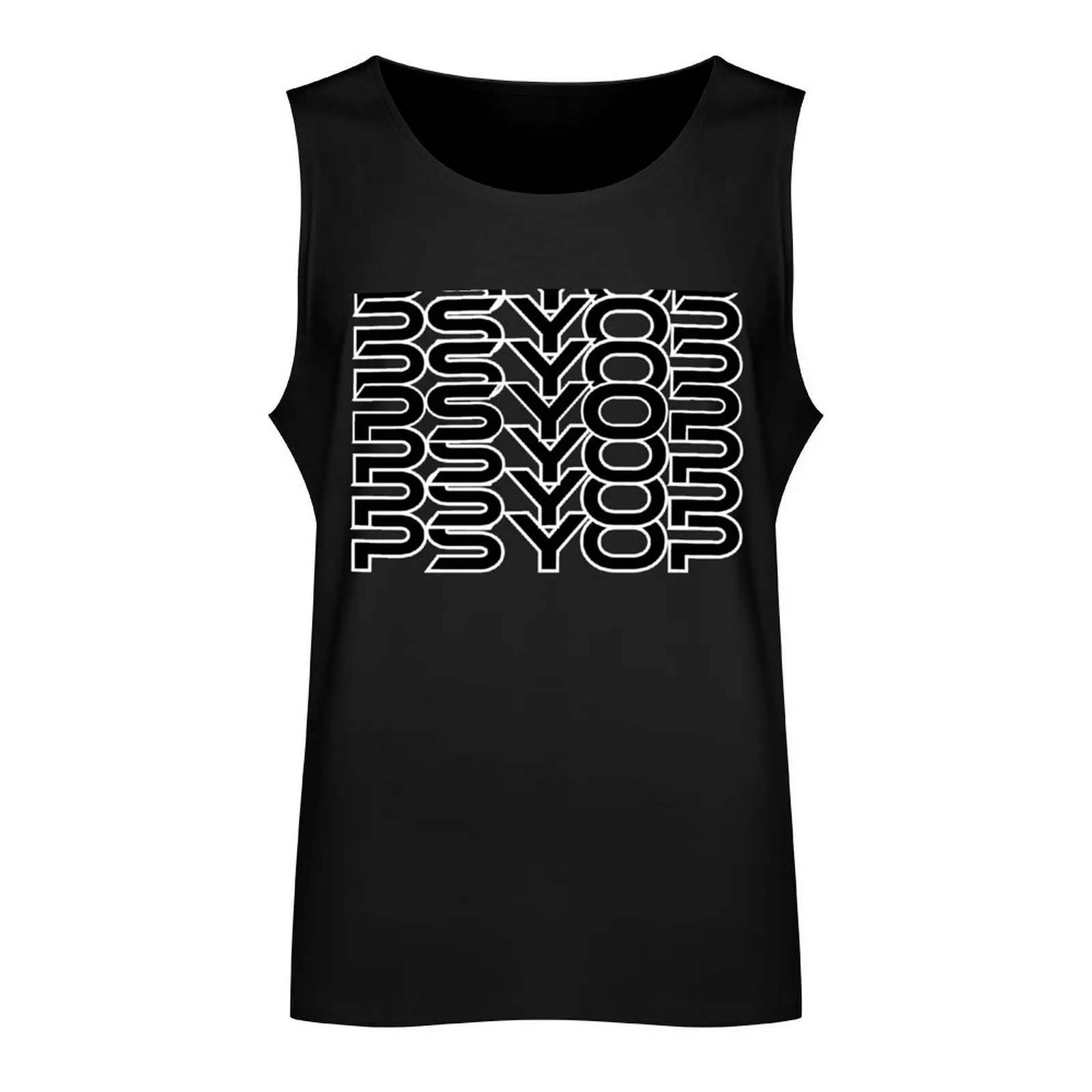 Psyop A Mental War Tank Top Men's t shirt Men's clothing Men's sleeveless