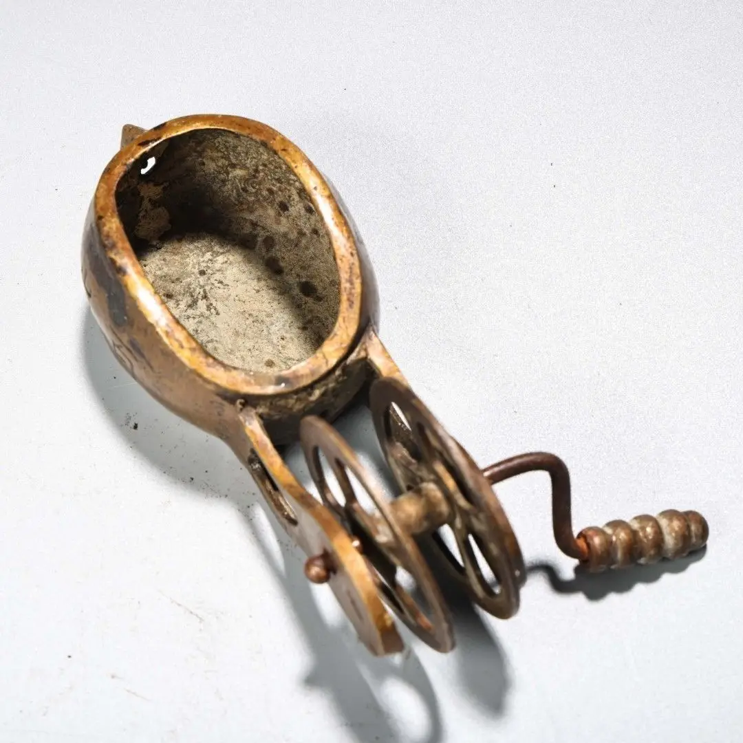 Rare Precious Old Collection Countryside Sourced Pure Full Copper Ink Marker Fine Craftsmanship Gorgeous Style 150 Grams