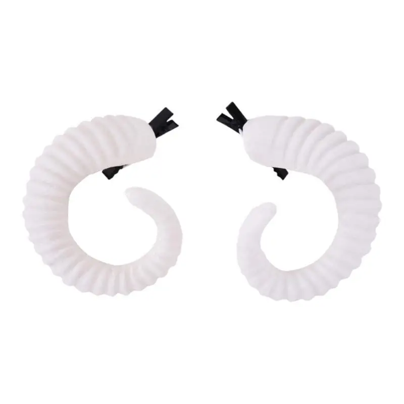 Pince à cheveux gothique 652F, corne mouton pour Cosplay, pour couvre-chef, accessoires pince à cheveux, application