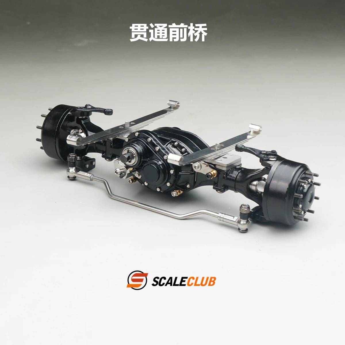 Scaleclub Model 1/14 Tractor Head Mud Head Truck Upgrade Metal Lock Difference Planetary Steering Front Axle For Tamiya  Lesu Rc