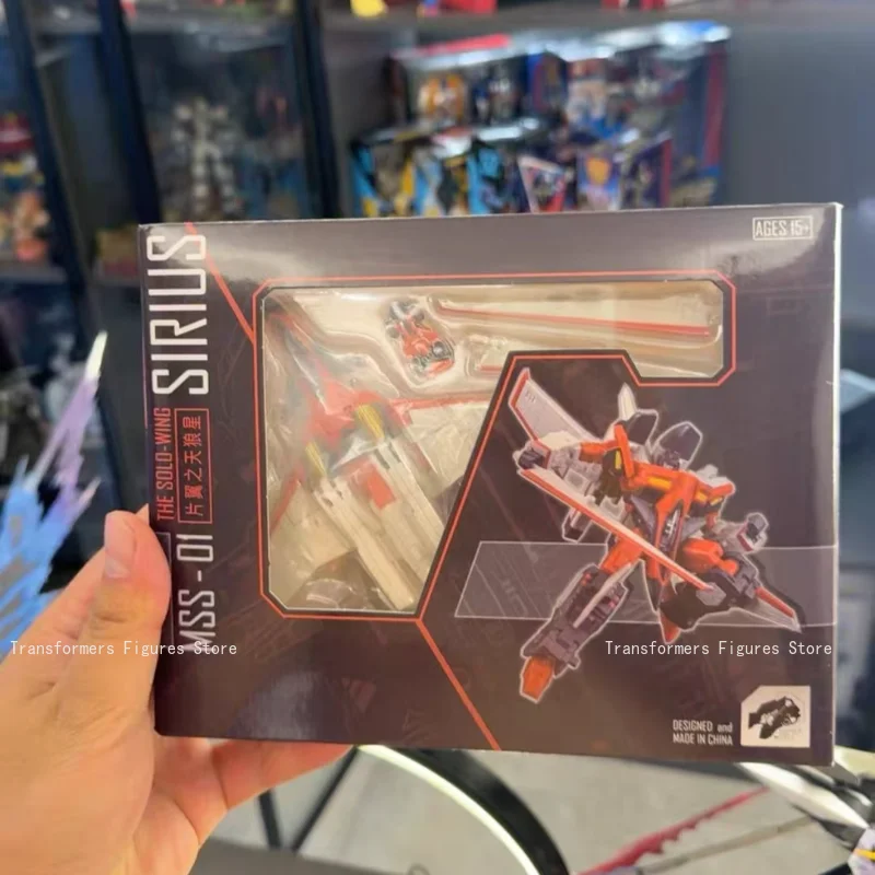 Zupełnie nowe zabawki transformujące się w roboty Sirius A Version MSS-01 Starscream ‌   Figurka akcji z filmu G1, kreskówka, anime, ruchoma, popularny prezent