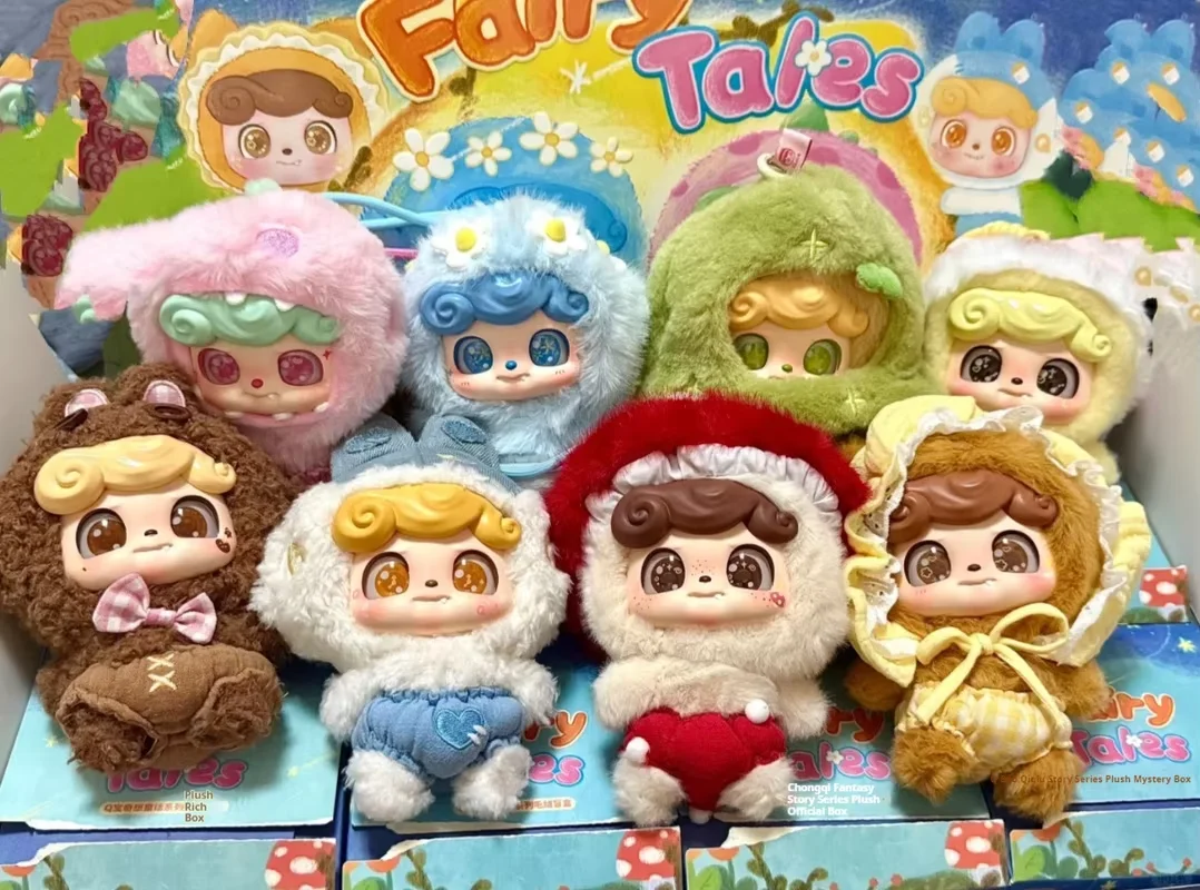 

Jotoys Q.Kid Fairy Tales Series украшения ручной работы слепая коробка модные коллекционные фигурки подарок для девочек