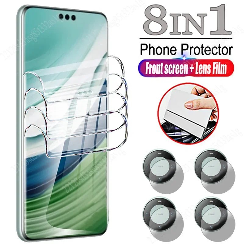 

8IN1 Hydrogel Film For Huawei Mate 60 Pro 50 40 30 20 Nova 5T Camera Screen Protector For Huawei P60 P50 P40 P30 P20 Pro 5G Film