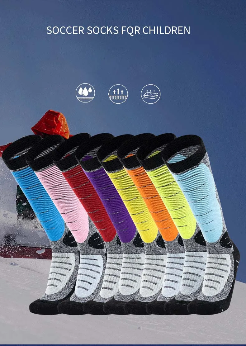 

Термальные уличные длинные спортивные носки из мериносовой шерсти, термоноски, лыжные походные лыжные альпинистские спортивные носки для мужчин