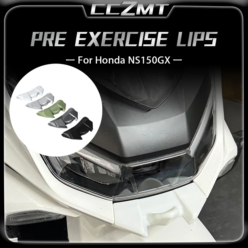

Для Honda NS150GX ns150gx модифицированная спортивная передняя губа с фиксированным крылом, нижняя губа, направляющая в виде птичьего клюва, аксессуары для аэродинамического дизайна