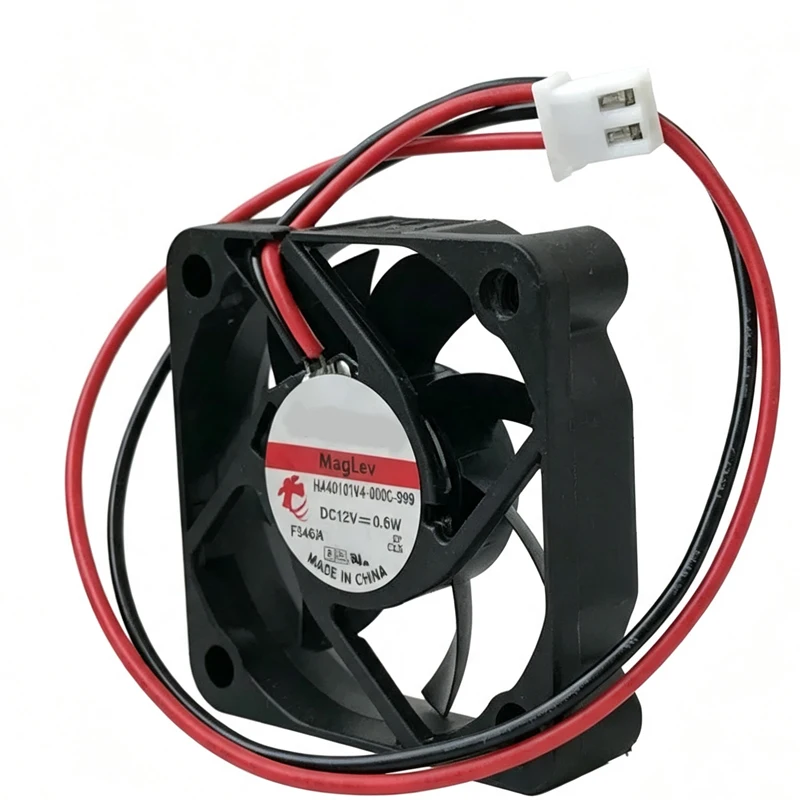 4010 DC12V 0.8W 2‑Pin MagLev Silent Cooling Fan HA40101V4‑000C‑999