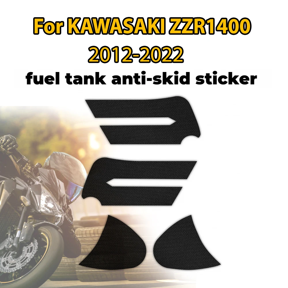 

Защитная Наклейка на газовый коленный захват для KAWASAKI ZZR1400 2012-2022 Наклейка на мотоцикл боковой топливный бак