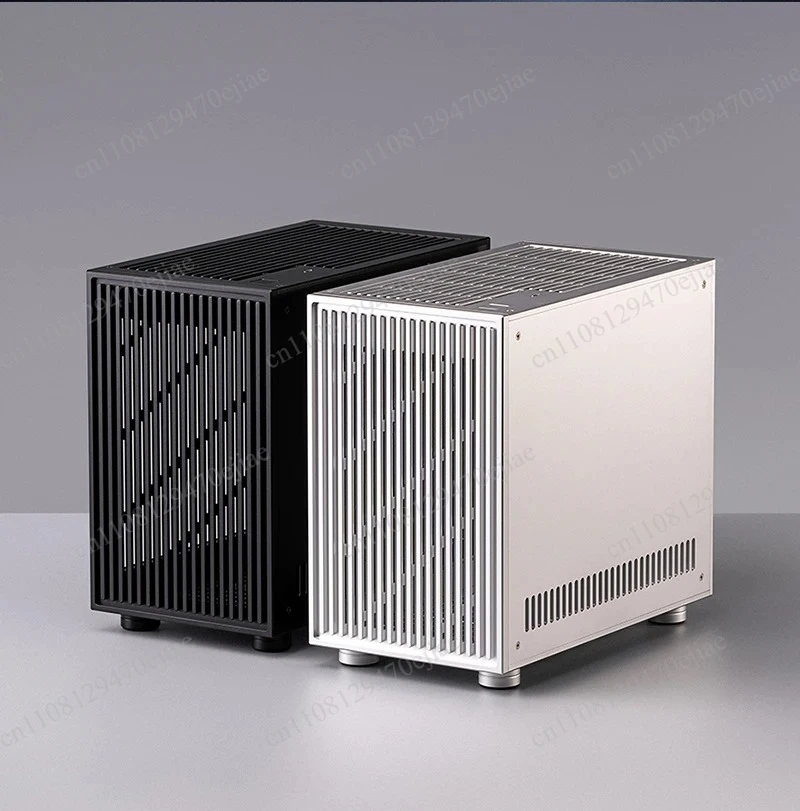 DENG Studio A12 Mini-ITX PC Case - All Aluminum Air-Cooled Compact Chassis for Small Form Factor Builds