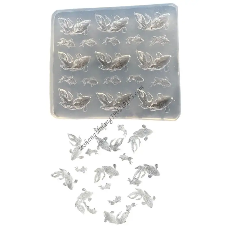 

Q6RB Silicone Mould Accessories Making Mold Jewelry Projects Epoxy Mould
