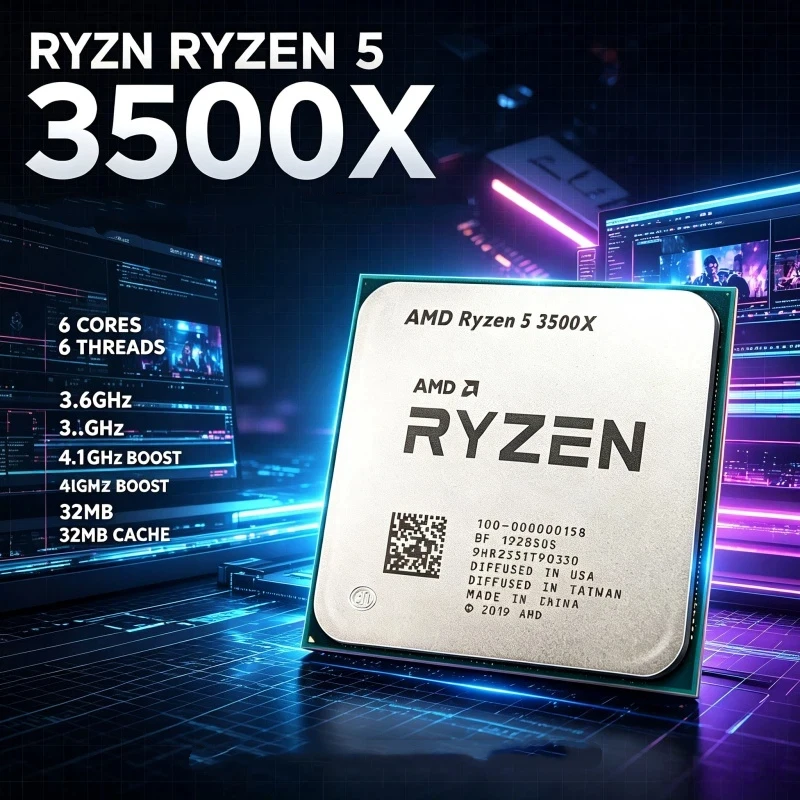 aliexpress.lv Ryzen 5 3500X procesors