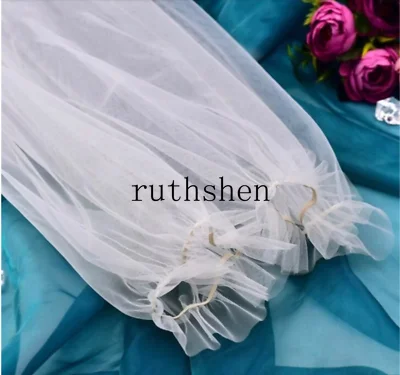 Removable Puffy Sleeves Tulle Bride's Arm Covering Long Women‘s Gloves Wedding Accessories Customized