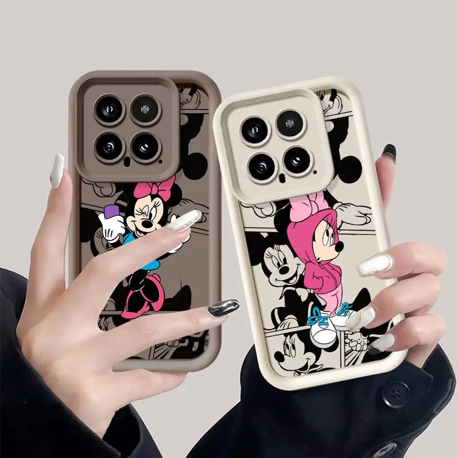 เคสโทรศัพท์สําหรับXiaomi Redmiหมายเหตุ11 13 Pro Plus 5G 10 Lite 9 12 9S 12S 11Proนุ่มFunda Capa DisneyสวยMinnie