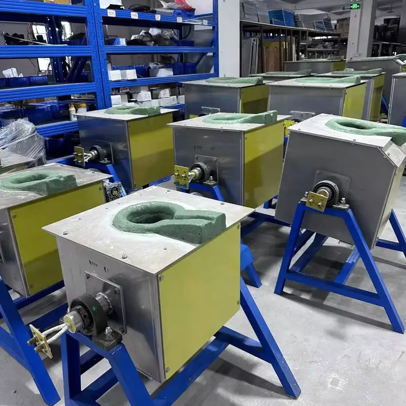 

Tin Small High-temperature Furnaces For Aluminum Gold Melting Medium-frequency Industrial Sier