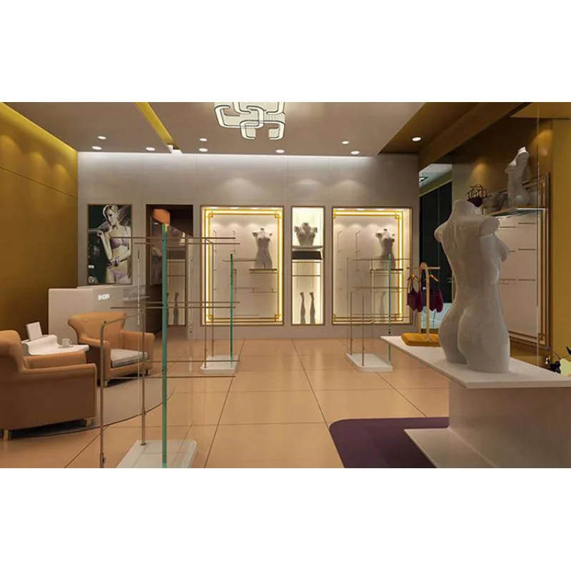 (Personalizzato) Guangzhou Modern Decoration Underwear Shop Interior Design Display