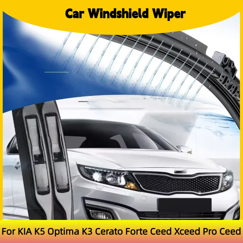 Car Modify Windshield Water Spray Wiper For KIA K5 Optima K3 Cerato Forte Ceed Xceed Pro Ceed Wet Arm Cleaning Wiper Accessory