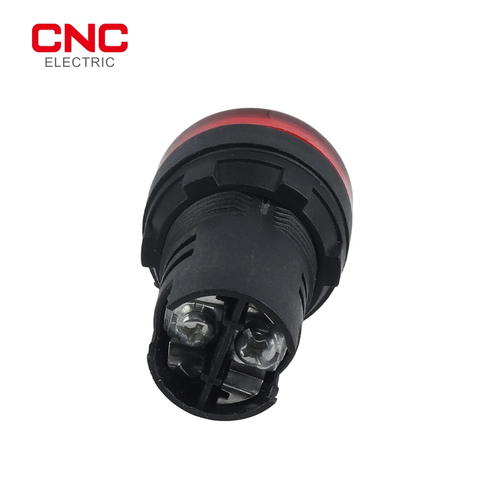 CNC AD22-22DS 30mm Panel Mount LED Power Electronic Indicator Pilot 5 Colors Signal Light Lamp AC220V