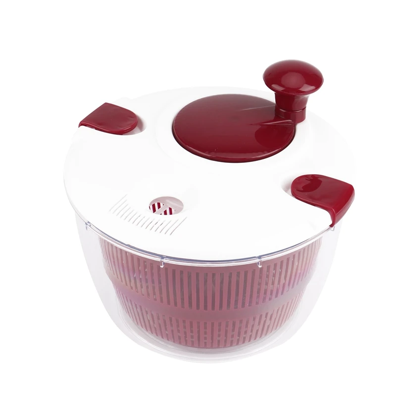 Promotion! Kitchen Vegetable And Fruit Dryer Portable Salad Spinner Lettuce Vegetable Washing Machine Filter Dryer