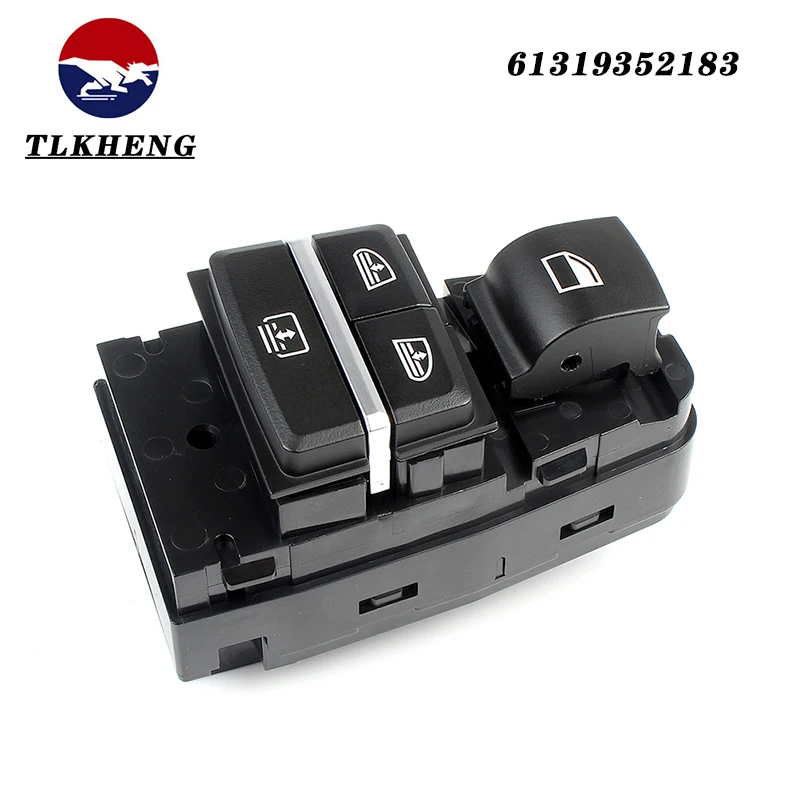 Power Window Lifter Switch Control Button Rear Left Right For BMW 5 6 7 Series F01 F02 F03 F04 F06 F07 61319352183