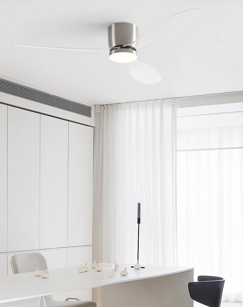 42/52-Inch Ceiling Fan with Transparent Blades and Remote — detail 10