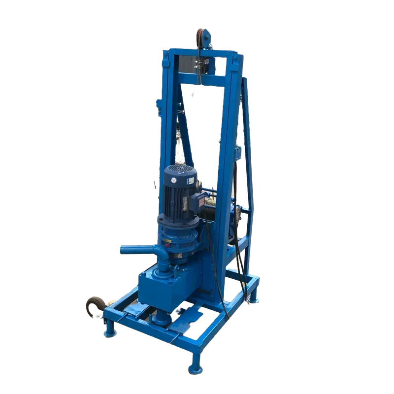 Fully automatic water well drilling rig Lifting high-power drilling rig Telescopic farmland irrigation drilling equipment