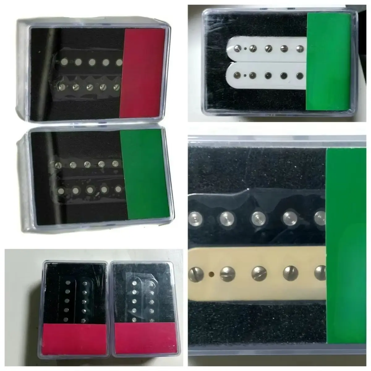 Upgraded 4C Double Coil Alnico 5 Electric Guitar Pickup for Enhanced Sound Quality
