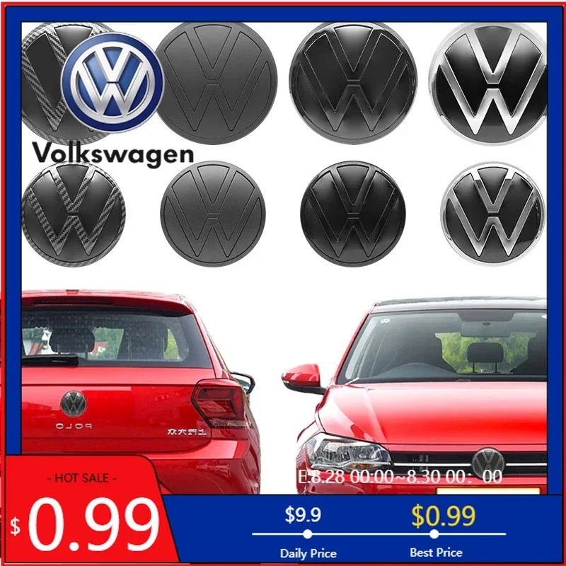 

Подстаканники 2 шт. ABS 139 мм 110 мм VW Polo Автомобильный передний логотип Решетка Значок багажника Для Volkswagen Polo 6 2019-2024 Замена автомобиля