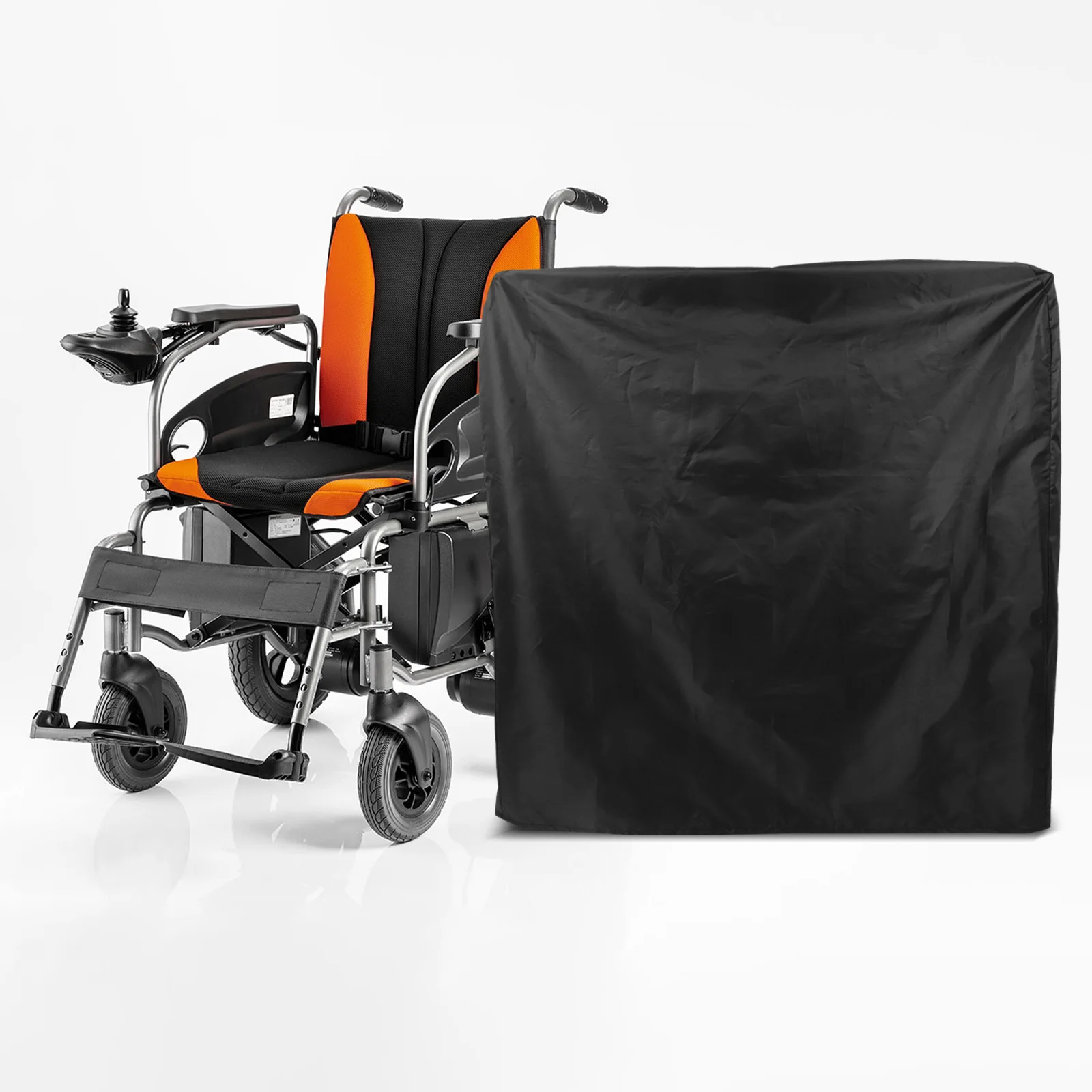 

Чехол для инвалидной коляски/скутера, водонепроницаемый, для хранения на улице, из ткани Оксфорд, пыле- и ветрозащитный, для взрослых