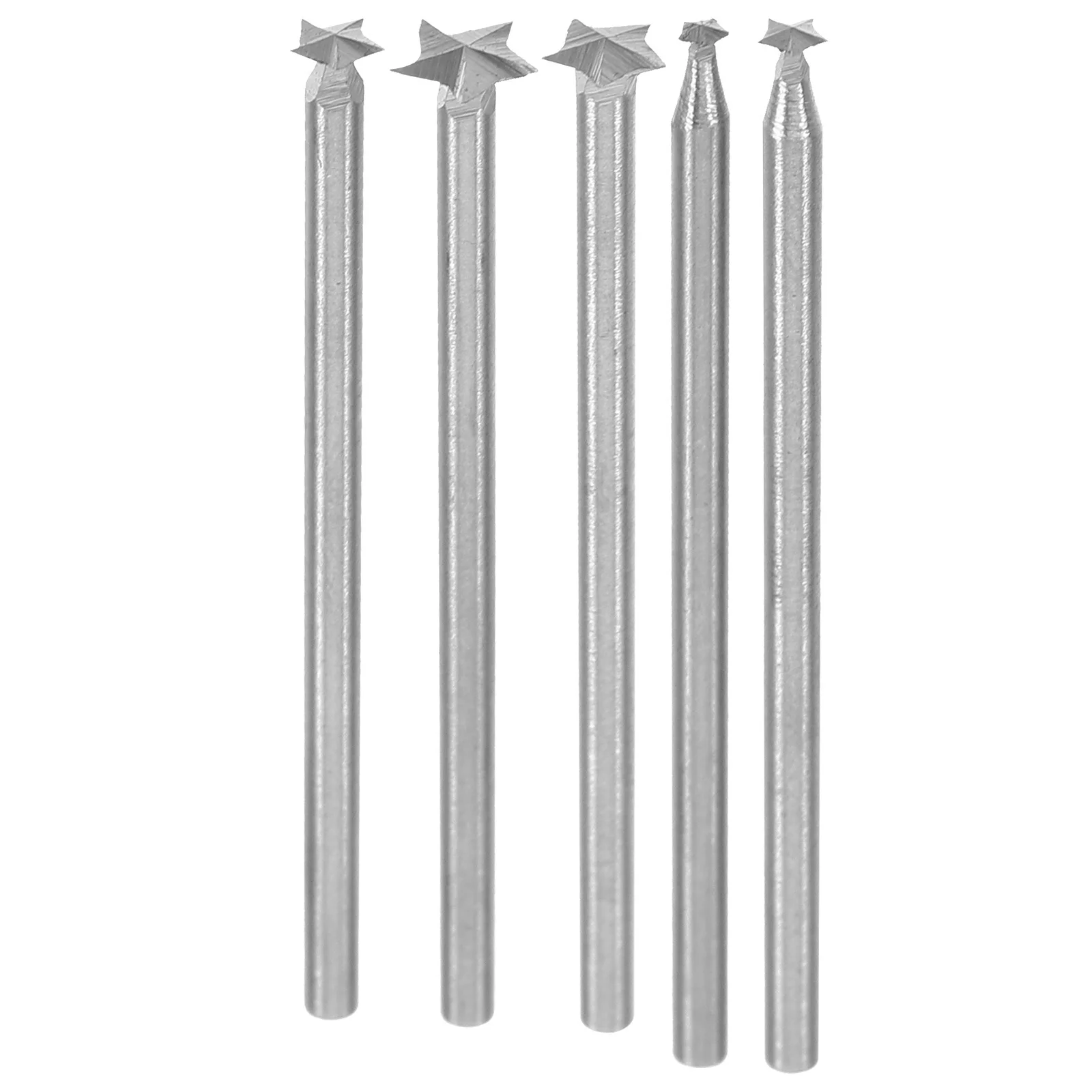 

5pcs Wood Carving Tool Set Electric Engraving Cutter Heads High Speed Rotary Bits For Wood Plastic Root Carving Drill