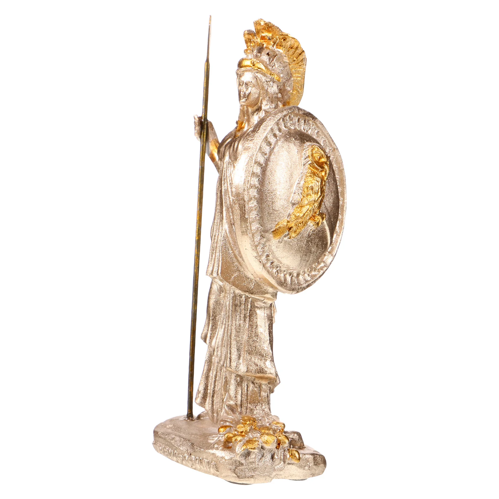 تمثال آلهة أثينا، تصميم مدمج رقيق وفريد من نوعه لتزيين المكاتب المنزلية، مجموعة حصرية على الطراز البسيط #2