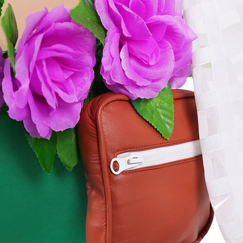 لعبة منافس كوسبلاي دورين سروال علوي أخضر للعب الأدوار بدلة الزي ملابس تنكرية لحفلات الهالوين للنساء